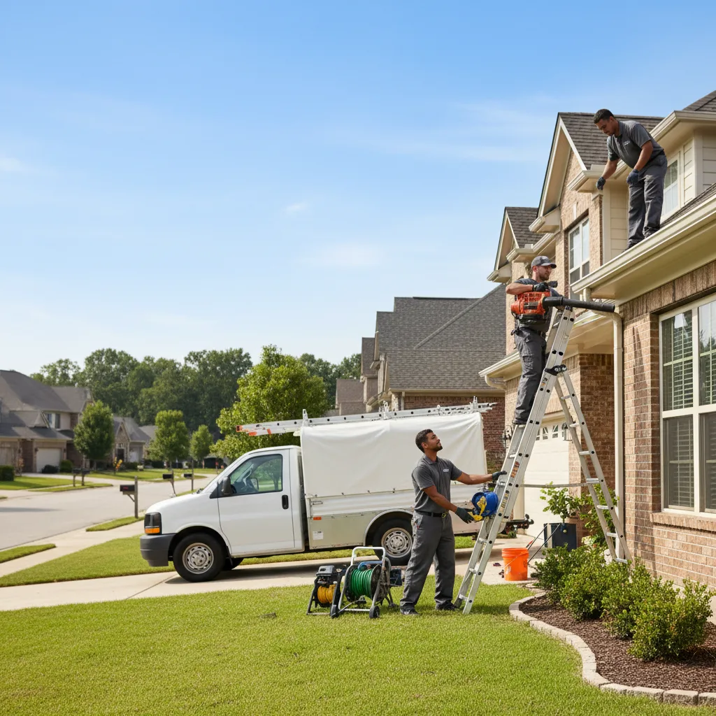 Home Gutter Service in Hartford, AR near me